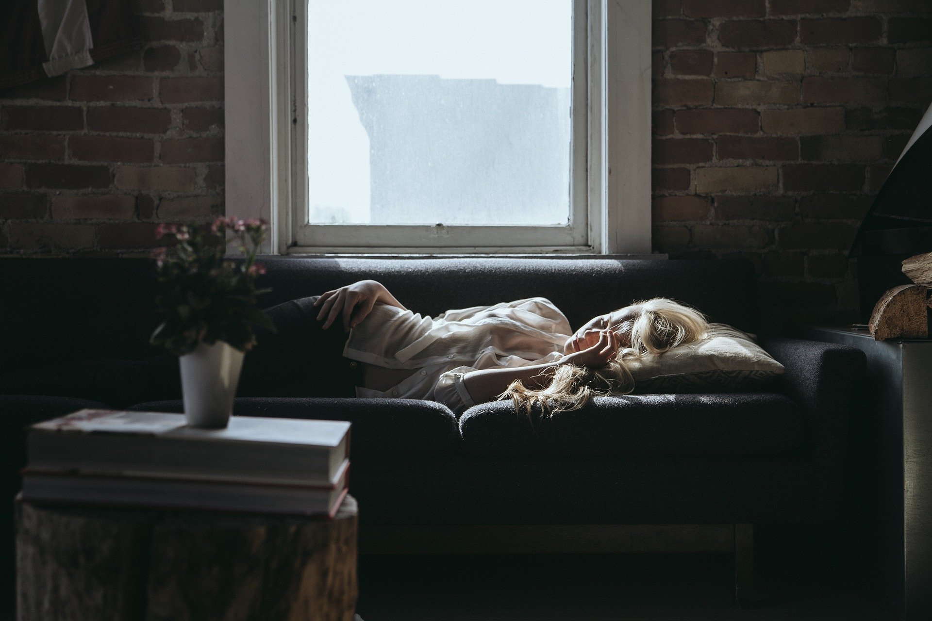 Donna dorme